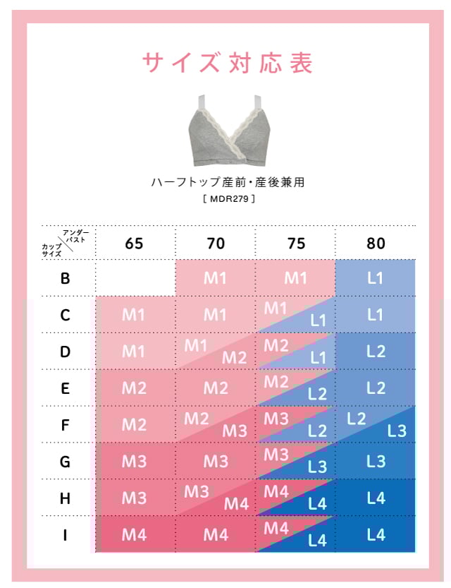 サイズ対応表