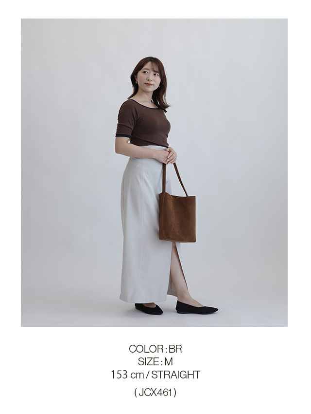 JCX461 COLOR BR SIZE M 153cm STRAIGHT