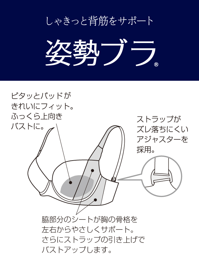 姿勢ブラ 機能説明