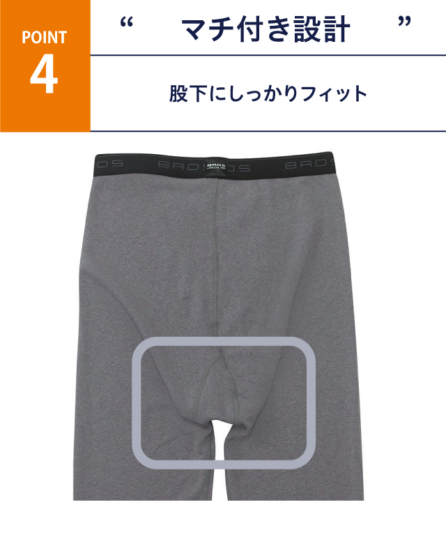 ブロス バイ ワコールメン 【吸湿発熱】あたたかさに、満たさ