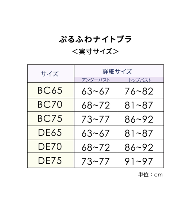 サイズ表