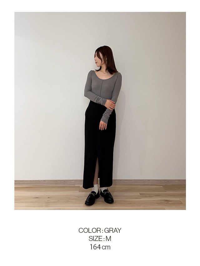 JCW555 COLOR:GRAY SIZE:M 164cm