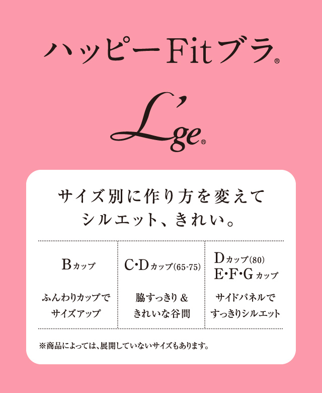 ハッピーFitブラ 機能説明