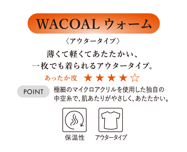WACOALウォーム