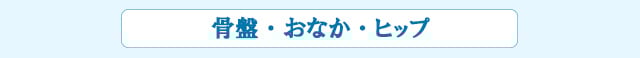 骨盤・おなか・ヒップ