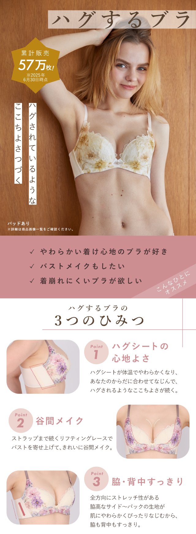 ハグするブラ 機能説明