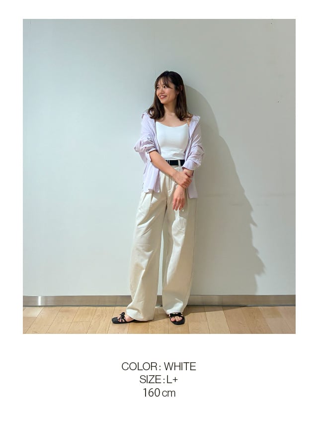 JCX161 COLOR WHITE SIZE Lプラス 160cm