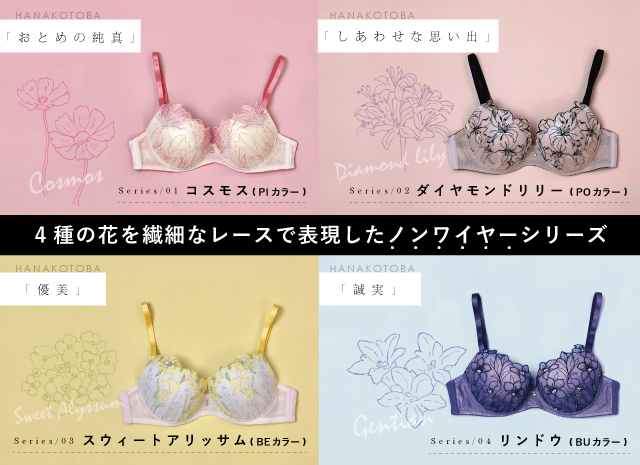 ノンワイヤーシリーズ 花言葉