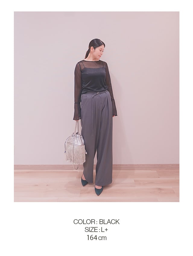 JCX161 COLOR BLACK SIZE Lプラス 164cm