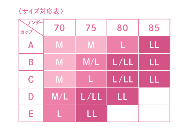 サイズ対応表