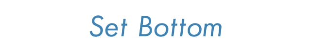 Set Bottom