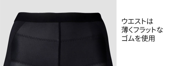 薄いウエストゴム