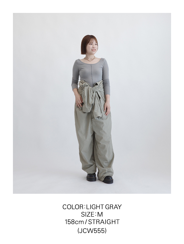 JCW555 COLOR:LIGHT GRAY SIZE:M 158cm