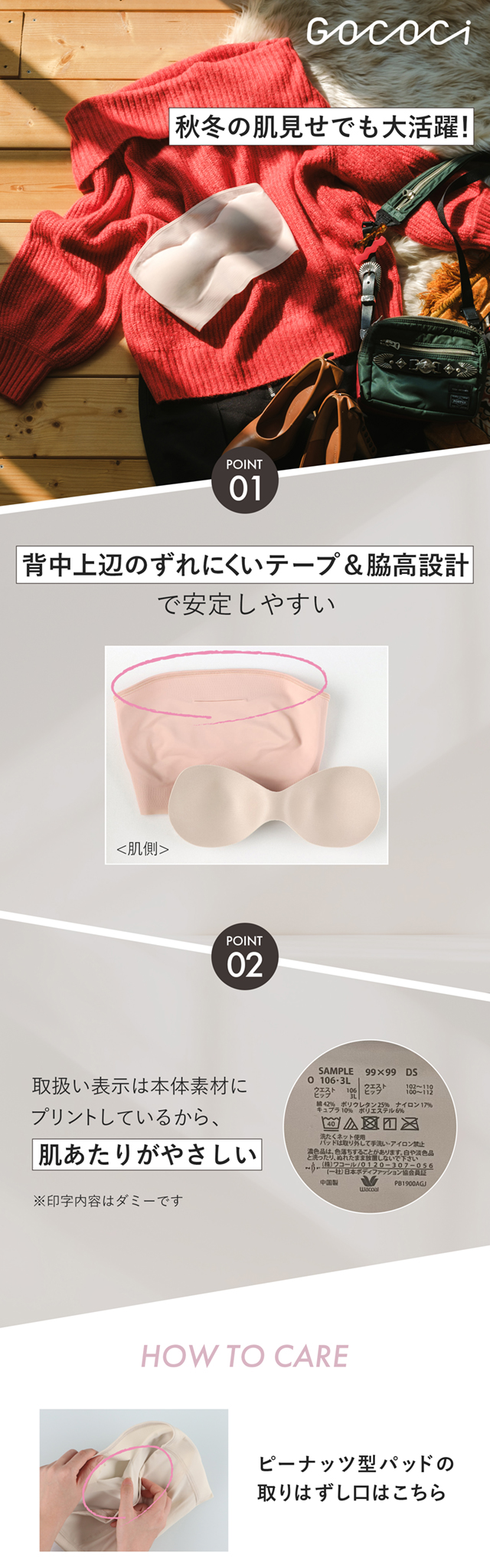 GOCOCi　CGG583 機能説明