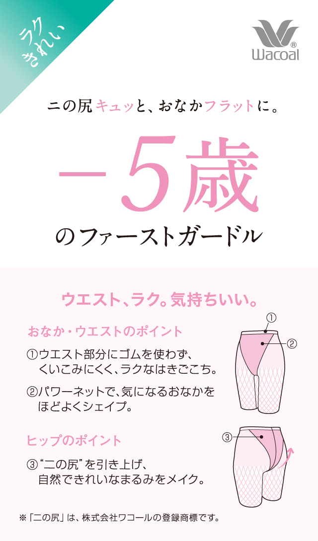 -5歳のファーストガードル