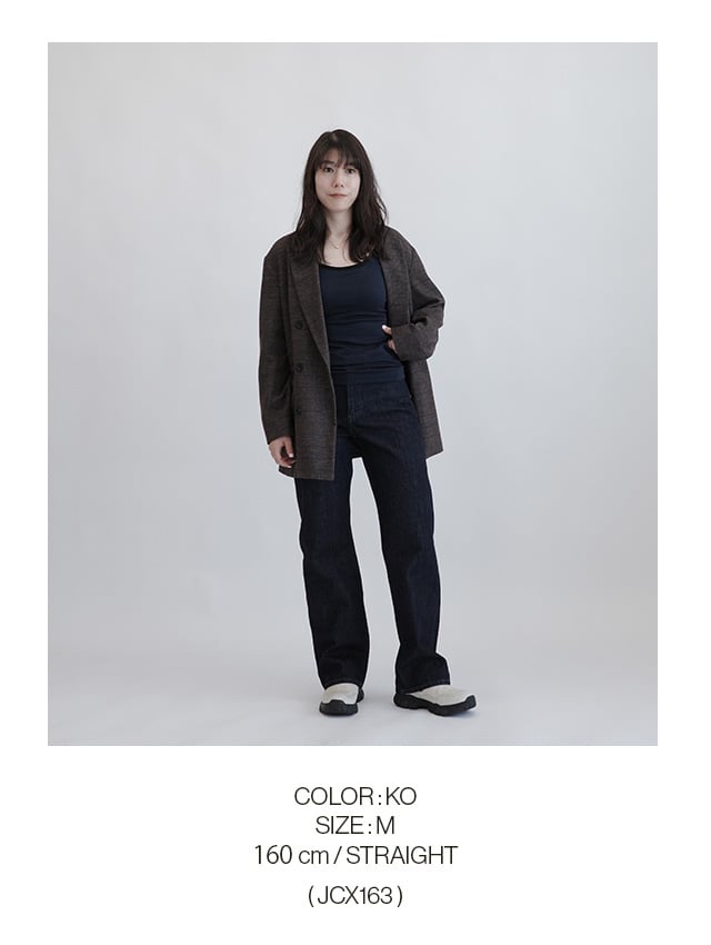 JCX163 COLOR KO SIZE M 160cm STRAIGHT