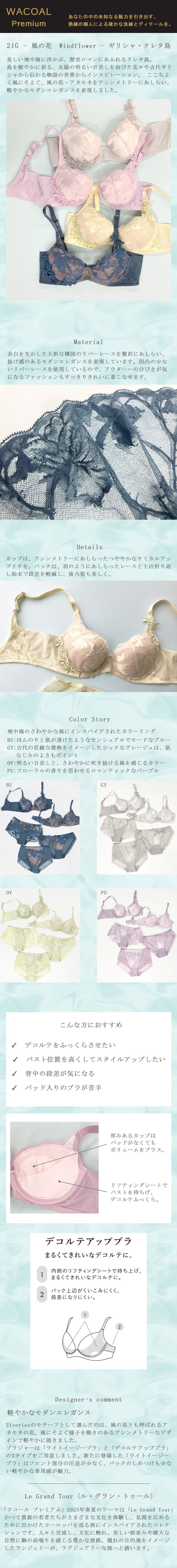 WACOAL Premium BXD721 商品説明
