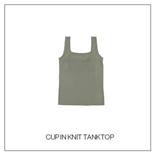 CUP IN KNIT TANKTOP
