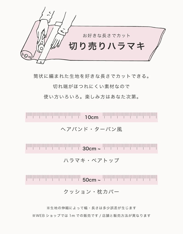 切り売りハラマキ