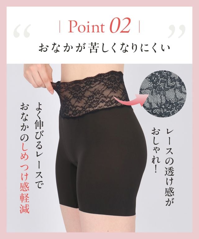 KJ4231 Point02 おなかが苦しくなりにくい 機能説明