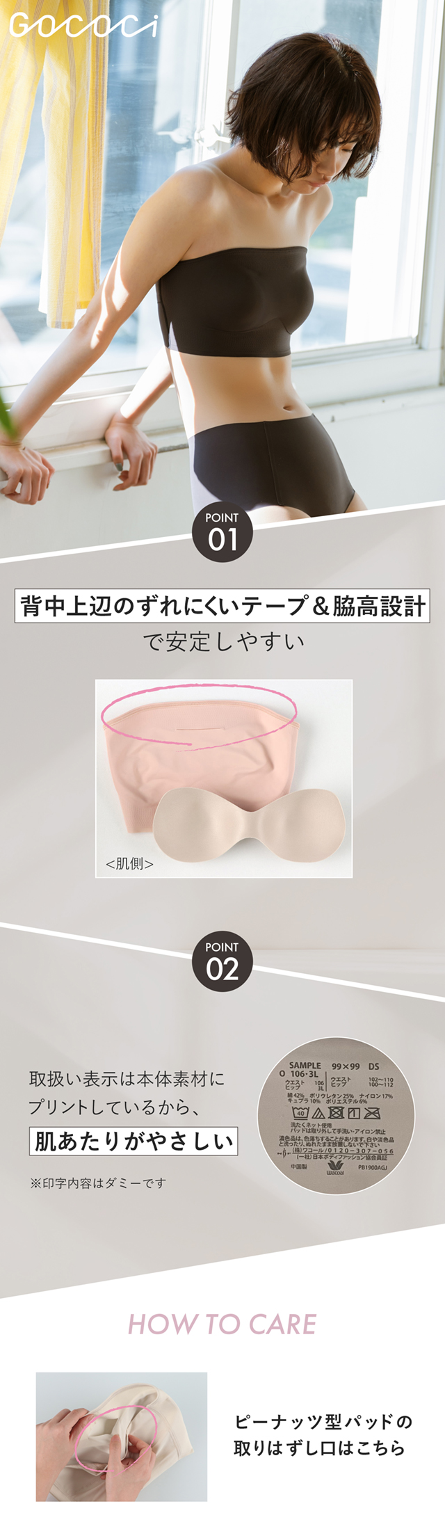 GOCOCi　CGG583 機能説明