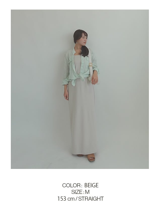 JCX261 COLOR BEIGE SIZE M 153cm STRAIGHT