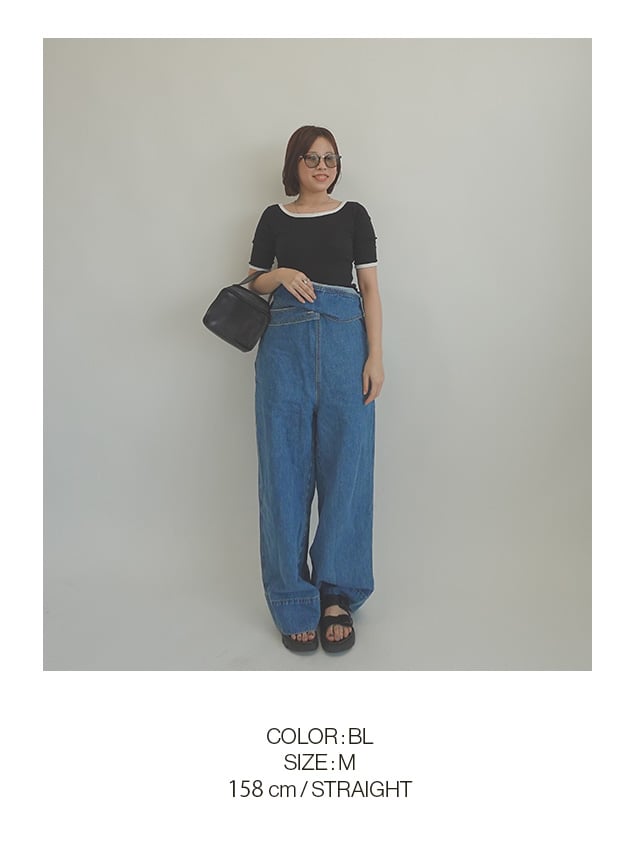 JCX461 COLOR BL SIZE M 158cm STRAIGHT