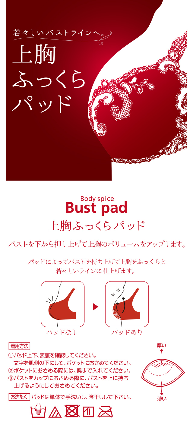 ワコールバストパッド