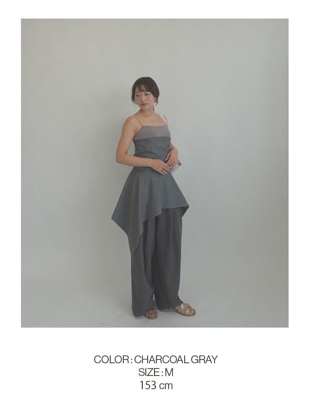 JCX161 COLOR CHARCOAL GRAY SIZE M 153cm