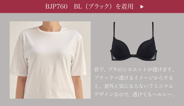 BJP760　BLを着用
