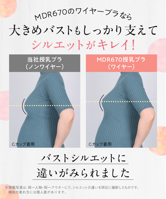 MDR670 シルエットがキレイ