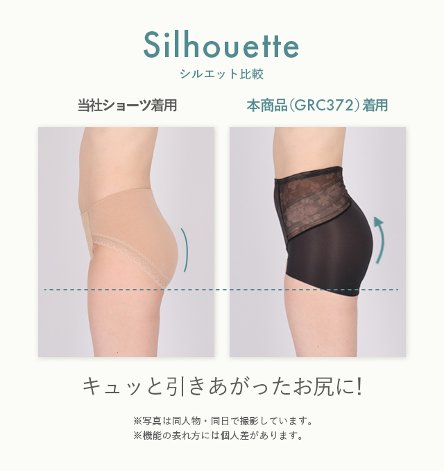シルエット比較