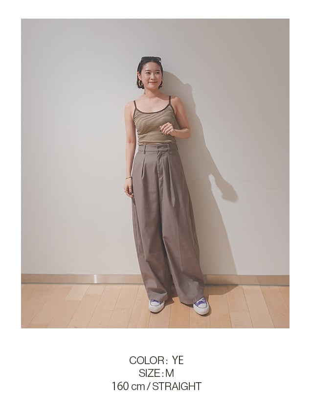 JCX163 COLOR YE SIZE M 160cm STRAIGHT