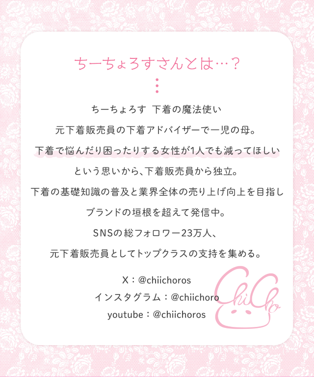 ちーちょろすさんとは？