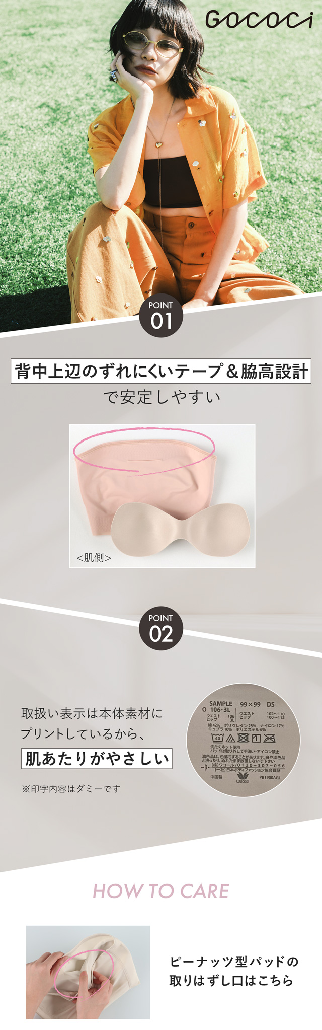 GOCOCi　CGG583 機能説明