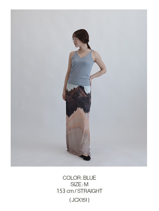 JCX151 COLOR BLUE SIZE M 153cm STRAIGHT