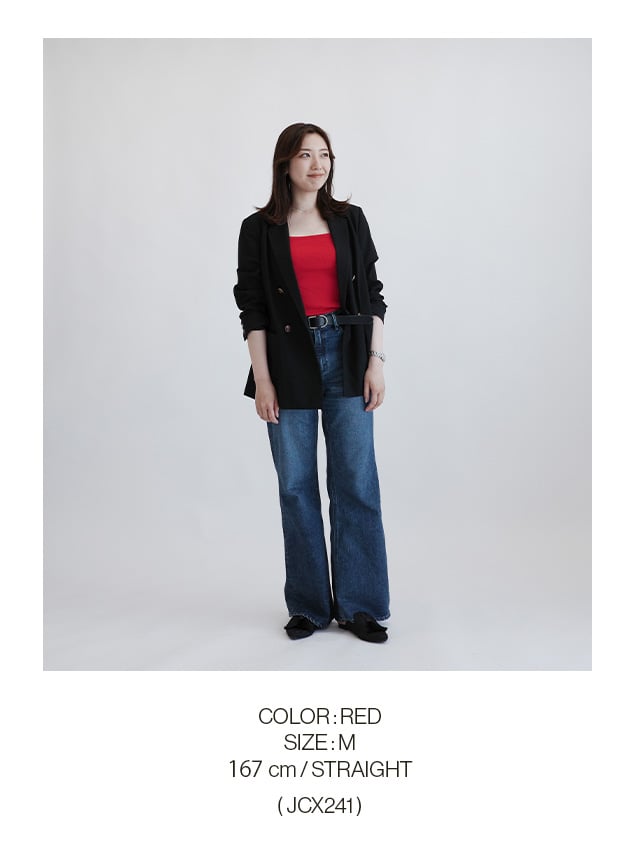 JCX241 COLOR RED SIZE M 167cm