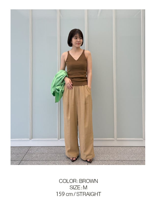 JCX151 COLOR BROWN SIZE M 159cm STRAIGHT