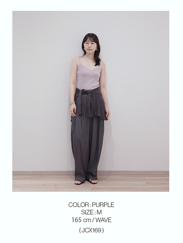 COLOR PURPLE SIZE M 165cm / WAVE (JCX169)