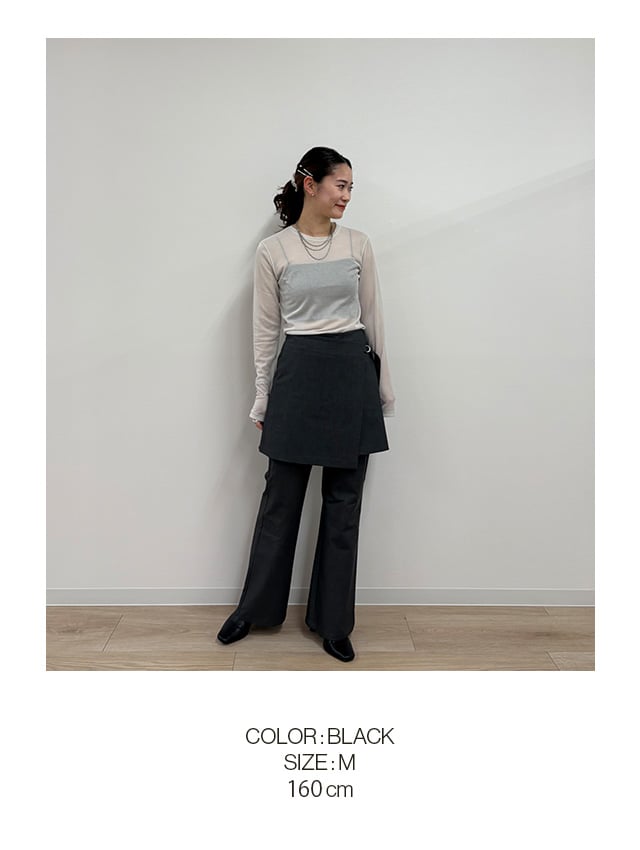 JCX153 COLOR BLACK SIZE M 160cm