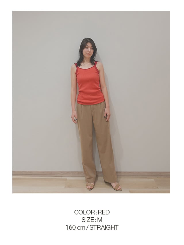 JCX252 COLOR RED SIZE M 160cm STRAIGHT