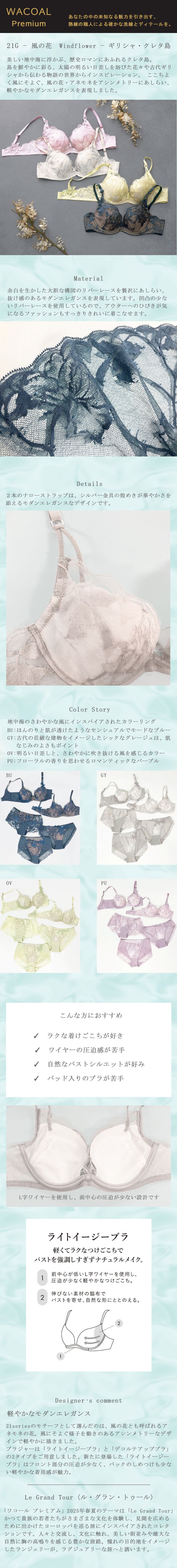 WACOAL Premium BXD421 商品説明