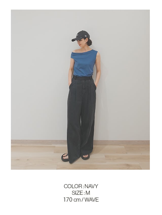 JCX263 COLOR NAVY SIZE M 170cm WAVE