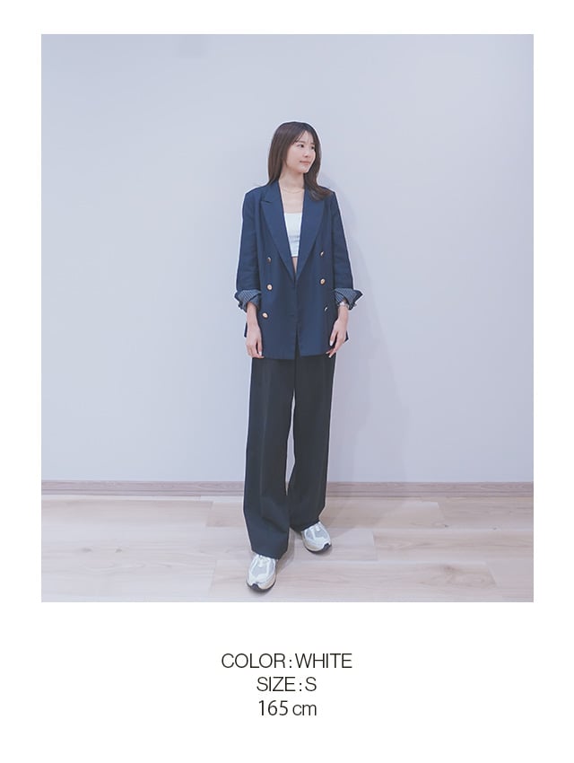 JCX160 COLOR WHITE SIZE S 165cm