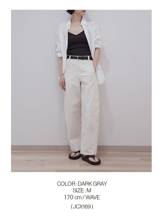COLOR DARK GRAY SIZE M 170cm / WAVE (JCX169)