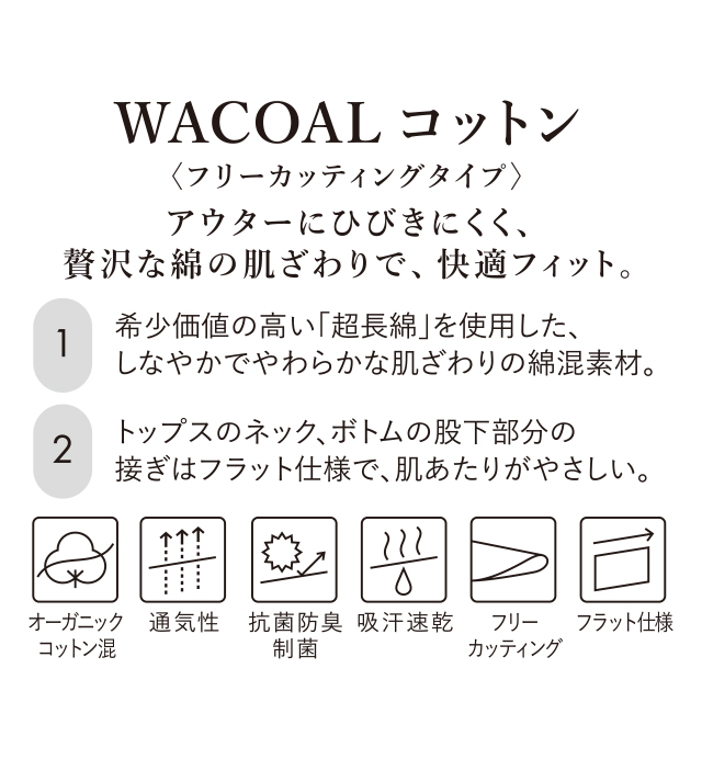 WACOALコットン