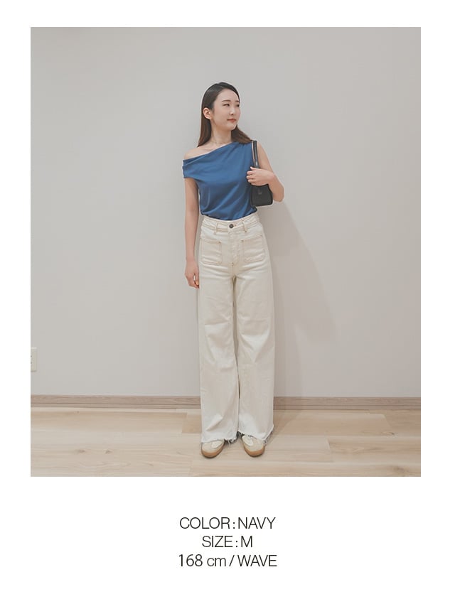 JCX263 COLOR NAVY SIZE M 168cm WAVE