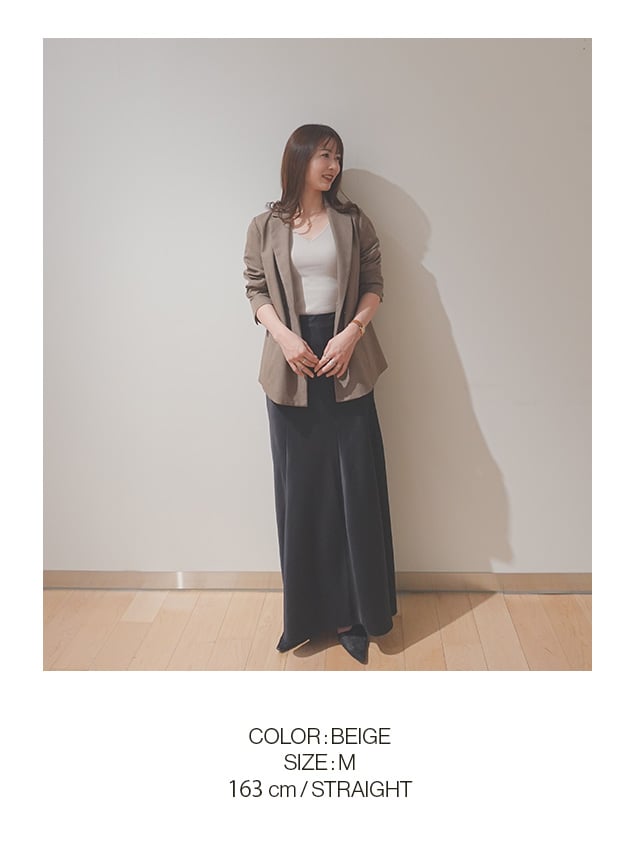 JCX151 COLOR BEIGE SIZE M 163cm STRAIGHT