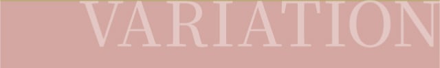 バリエーション