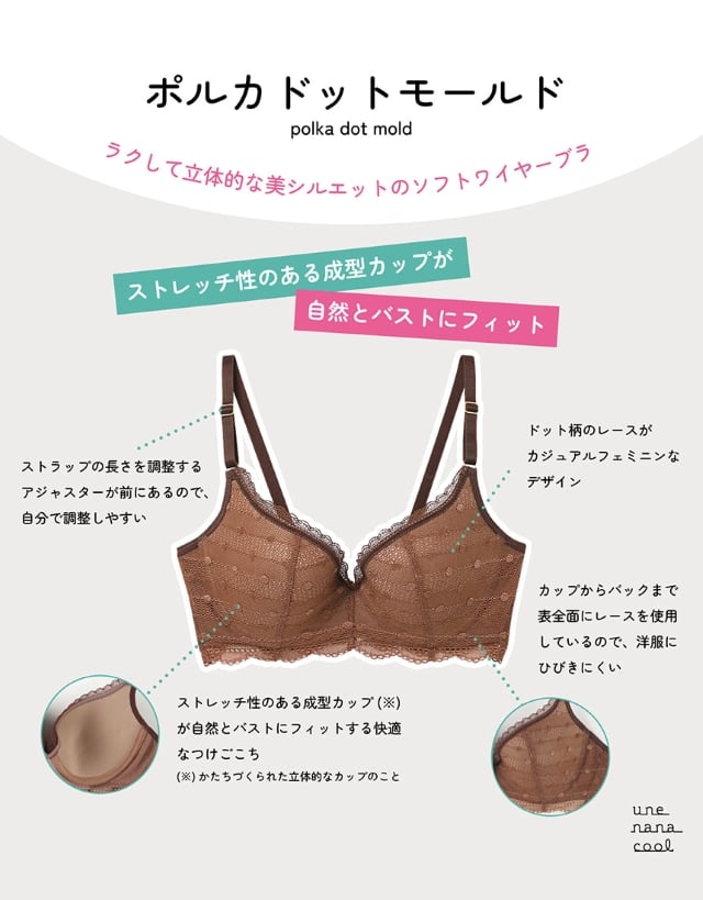 FB2022 ポルカドットモールド ウンナナクール